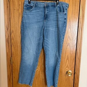 SO Women's Straight Leg Blue Jeans